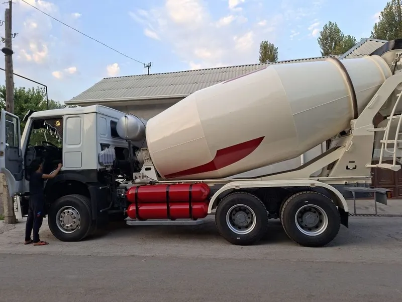 Автомиксер HOWO газлик сотилади 1 Автомиксер HOWO газлик сотилади 1