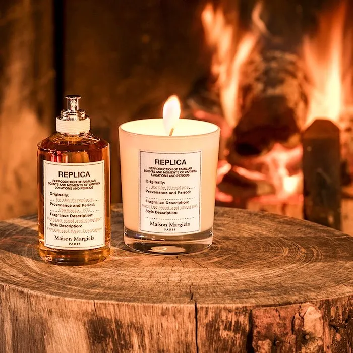 Maison Margiela atirlari, by the fireplace Maison Margiela atirlari, by the fireplace