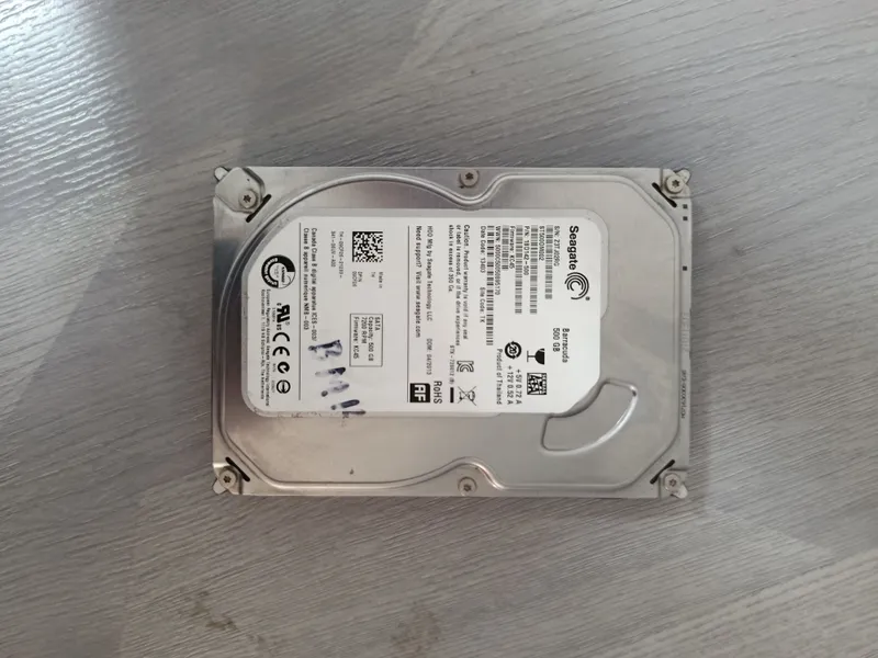 HDD Seagate Barracuda 500GB (7200 RPM) holati a'lo — фото 1
