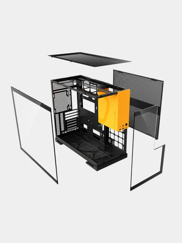 Geometric Future Model 5 Glass Black/Yellow ( 5-FAN ) — фото 6