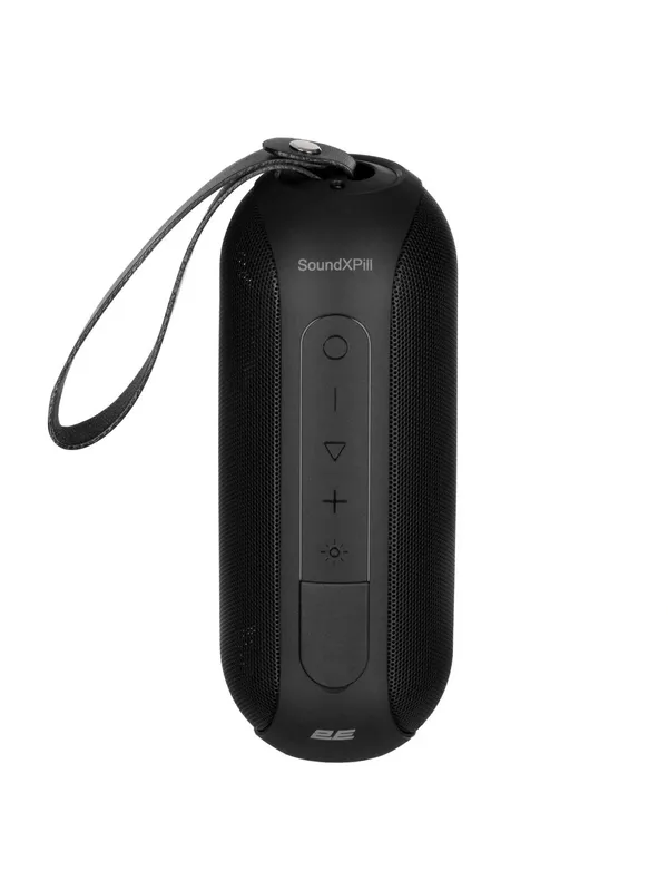Портативная беспроводная колонка 2E SoundXPill 30Вт, Bluetooth, RGB, Black — фото 4