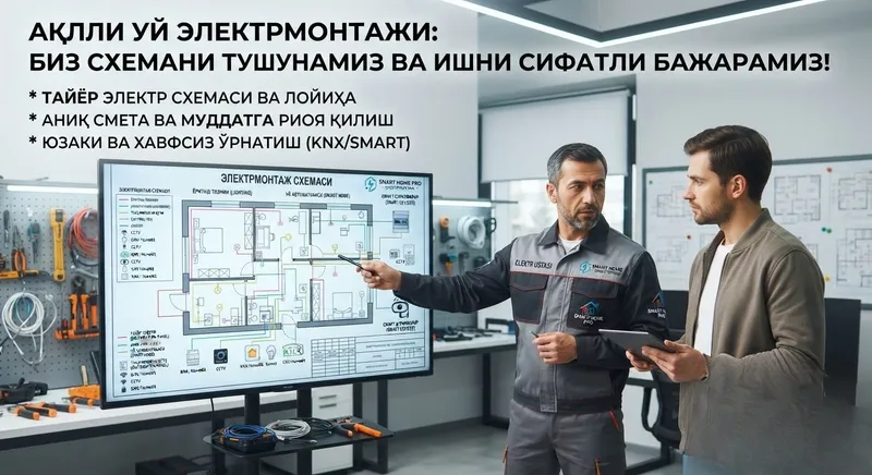 Электромонтаж. Умный дом. Любые современные системы в сфере электрики 2 Электромонтаж. Умный дом. Любые современные системы в сфере электрики 2