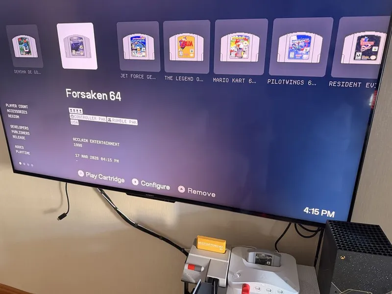 Продам два картриджа nintendo 64 mario cart forsaken 6