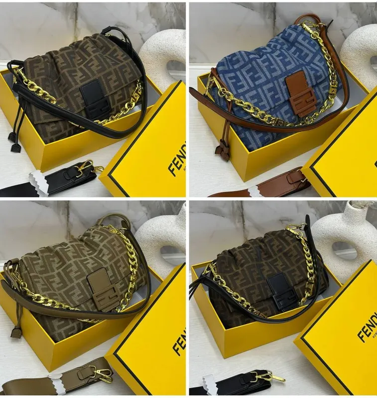 Сумка Fendi  брендовая каробка документ