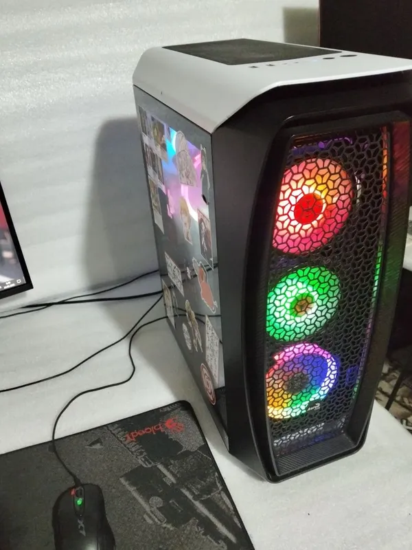 Full Kampyuter zotak 1050 Ti Manitor 32 Curved IPS 165Hz ozu 16 gb ssd — фото 1