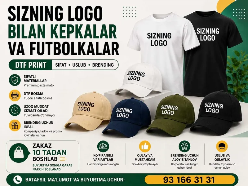 DTF usluga | DTF print | DTF pechat | Futbolkaga logo | Rangli logo DTF usluga | DTF print | DTF pechat | Futbolkaga logo | Rangli logo