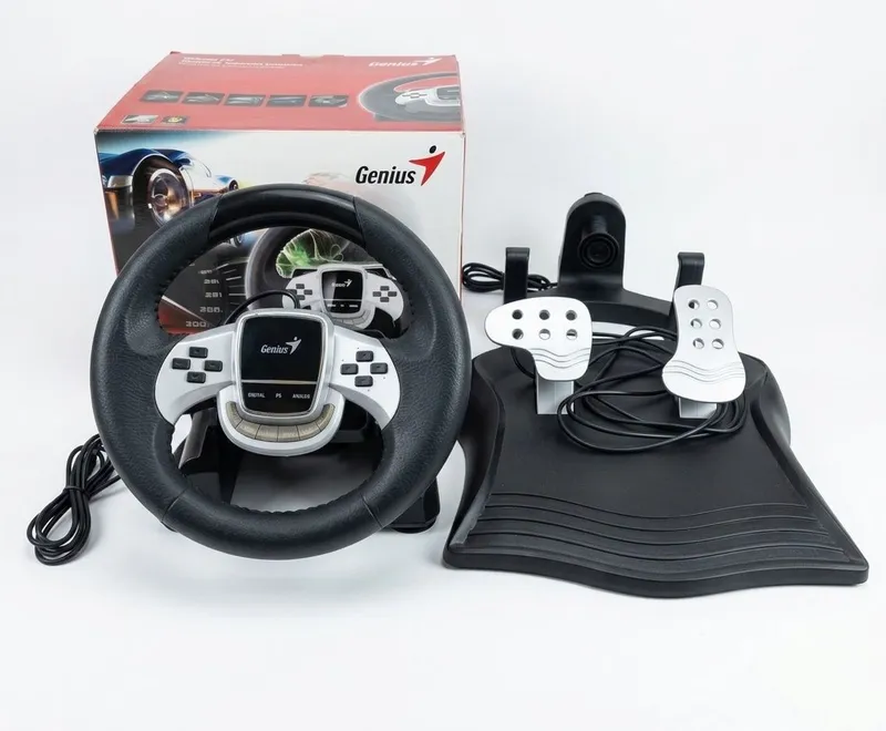 Игровой руль Genius TwinWheel FXE Ergonomic Vibration Feedback Игровой руль Genius TwinWheel FXE Ergonomic Vibration Feedback