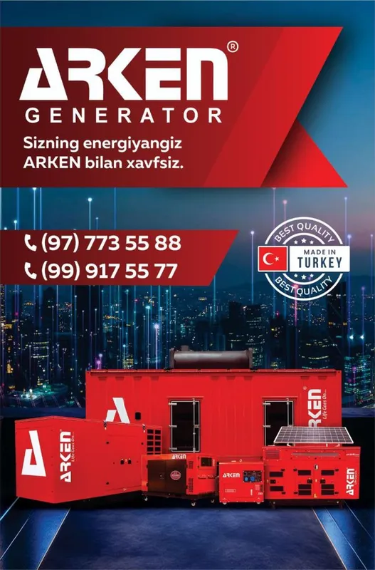 ARKEN GENERATOR Производство Турции 1
