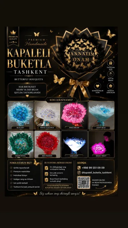 Kapaleli buketla 1