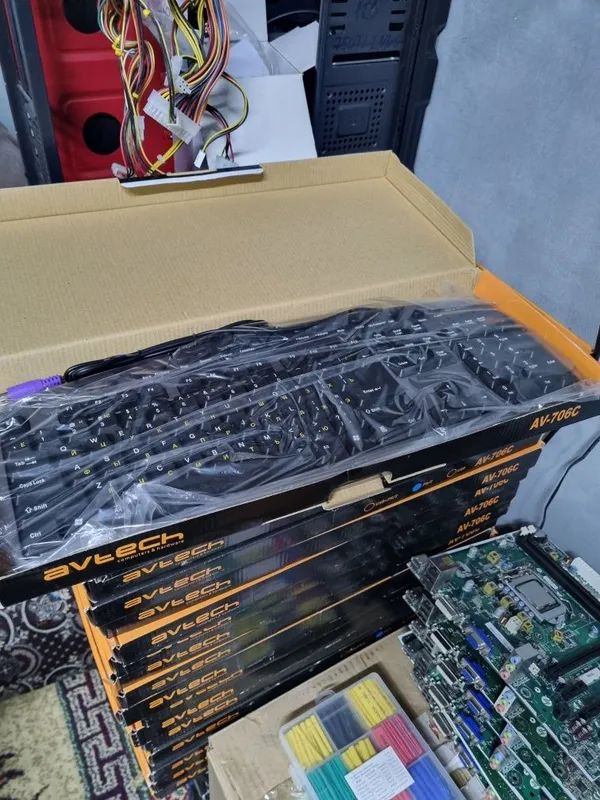 Новые клавиатуры Avtech Av-706c в количестве — фото 2