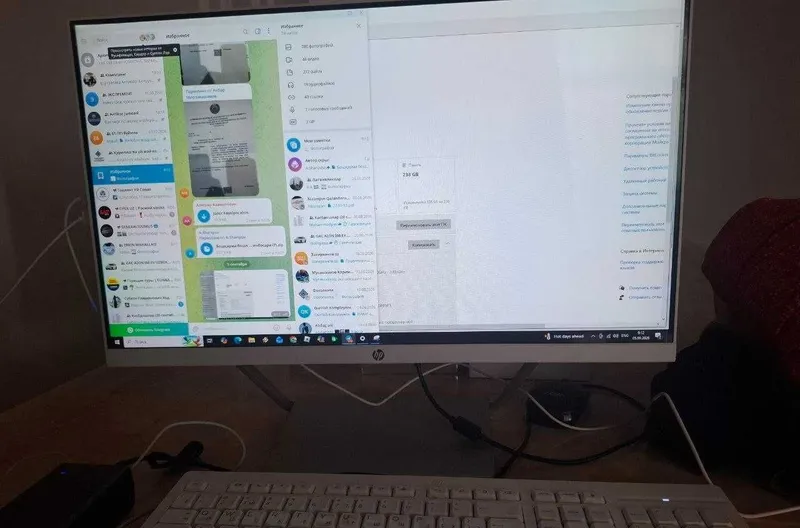 O‘zimning HP Core i5 monoblok kompyuterimni sotaman, deyarli yangi 3