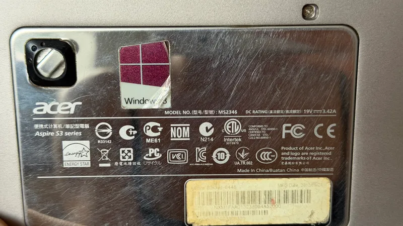 Acer Aspire S3 (ультрабук, лёгкий и стильный) 5 Acer Aspire S3 (ультрабук, лёгкий и стильный) 5