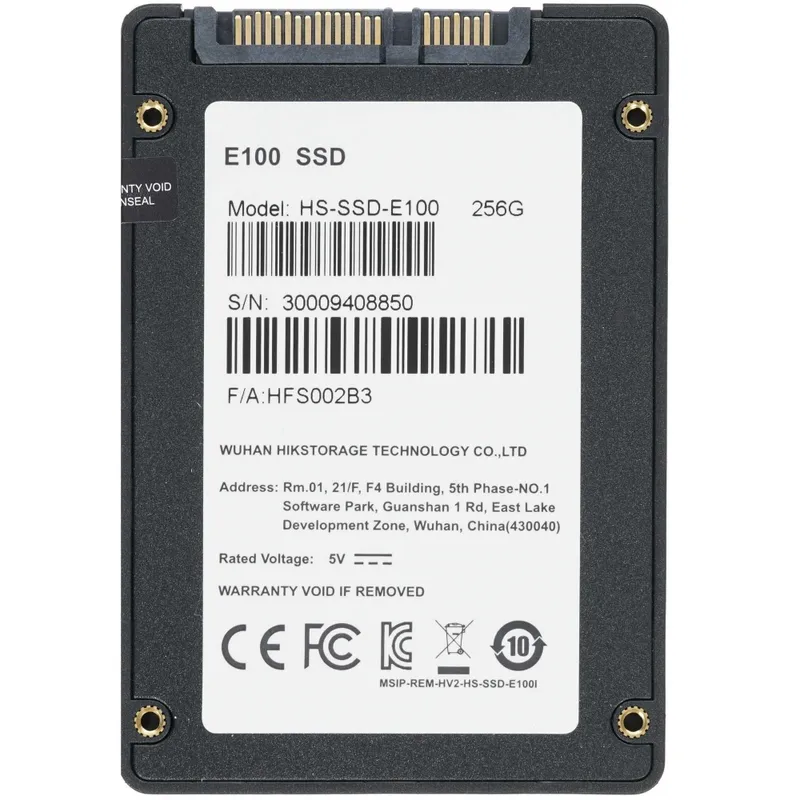- Твердотельный накопитель SSD 256GB Hikvision Mind/Wave 2.5" SATA III 2