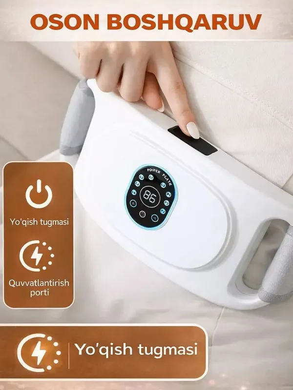 Vibro massaj belbog‘i ozish uchun infraqizil — фото 4