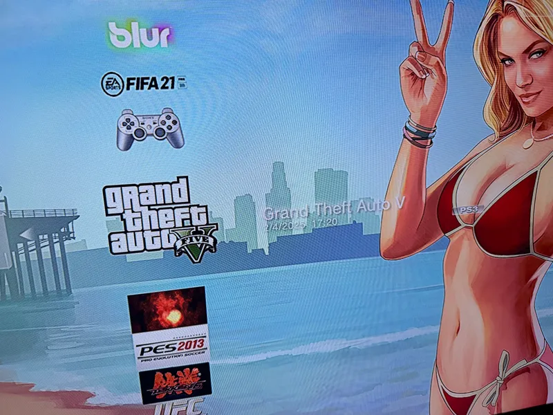 Playstation 3 Slim + 4 jostik — фото 6