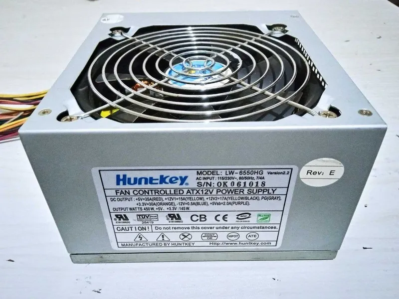 Блок Питания 450W Hunkey 1 Блок Питания 450W Hunkey 1