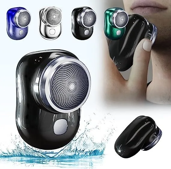 Mini shaver - erkaklar uchun ustara - soqol olish tez va oson
