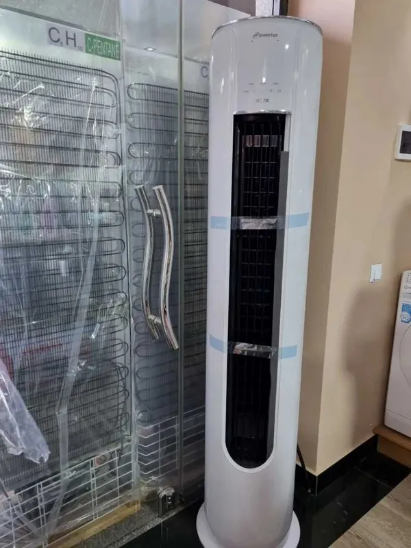 Колонный кондиционер AUX 24-36 ИНВ первый руками доставка бесплатно — фото 1