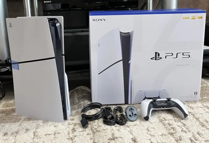 Playstation 5 slim с дисководом как новая с дисками