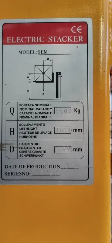 штабелёр продается 7