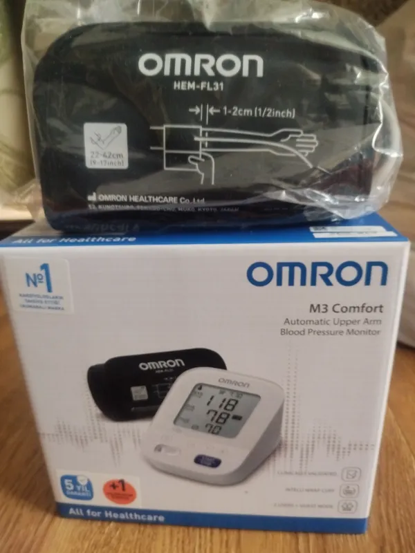 Omron M3 Comfort — автоматический измеритель артериального давления 1 Omron M3 Comfort — автоматический измеритель артериального давления 1