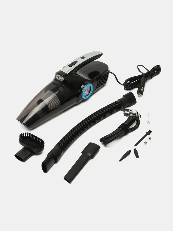 Kompressor, fonar va manometrli avtomobil changyutgichi, 4 tasi 1 da 1 Kompressor, fonar va manometrli avtomobil changyutgichi, 4 tasi 1 da 1