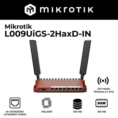 MikroTik L009UiGS-2HaxD-IN Gigabit WiFi MikroTik L009UiGS-2HaxD-IN Gigabit WiFi
