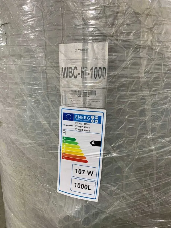 Бойлеры VESSEN 1000 Litr с двумя теплообменниками