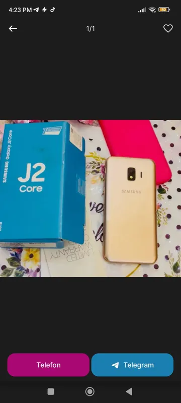 Samsung J2 core, Samsung Galaxy, telefon,ishlaydi