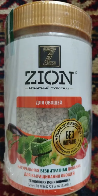 Цион zion ионитный субстрат для овощей