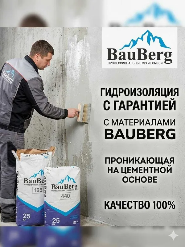 Гидроизоляция с гарантией материалы Bauberg Качество 100% — фото 3