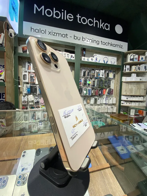 16 pro max dezert 256gb 95yomks simesim kar/dok 2