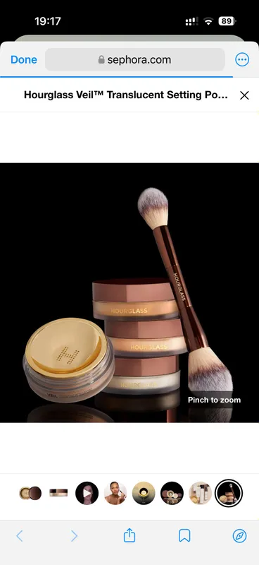 Hourglass powder rassipchtiy pudra orginal 4