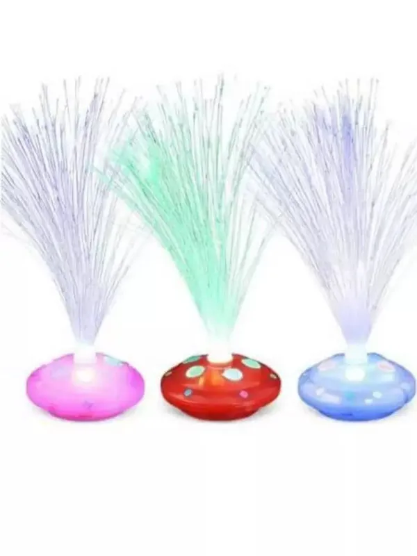 LED optik tolali dekor chiroq