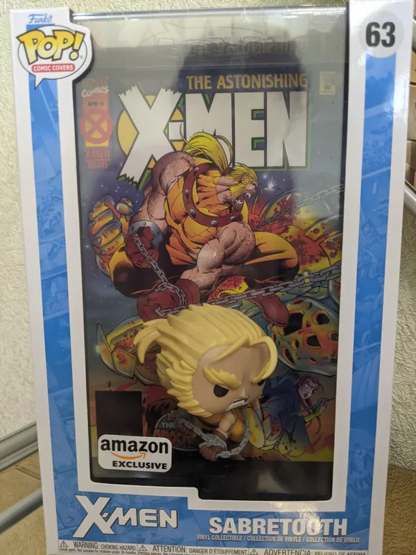 Funko poster Sabertooth X-Men 9 Funko poster Sabertooth X-Men 9