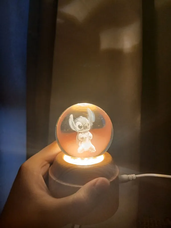 Crystal Ball Lamp — фото 1