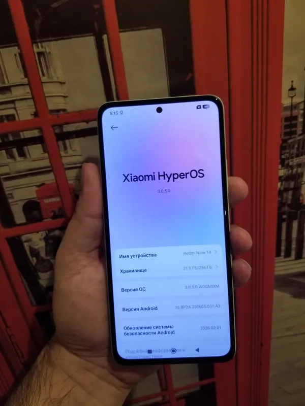 Redmi not 14 256g idial 2