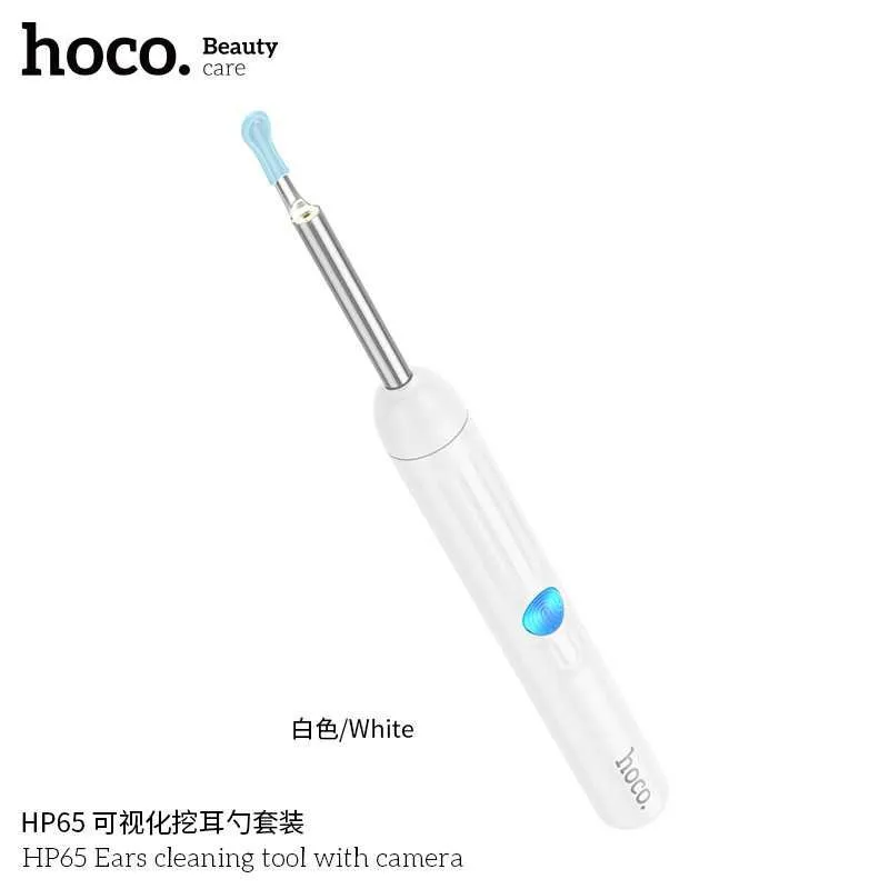 Hoco HP65 Визуальный ушной эндоскоп набор для чистки ушей с камерой — фото 4