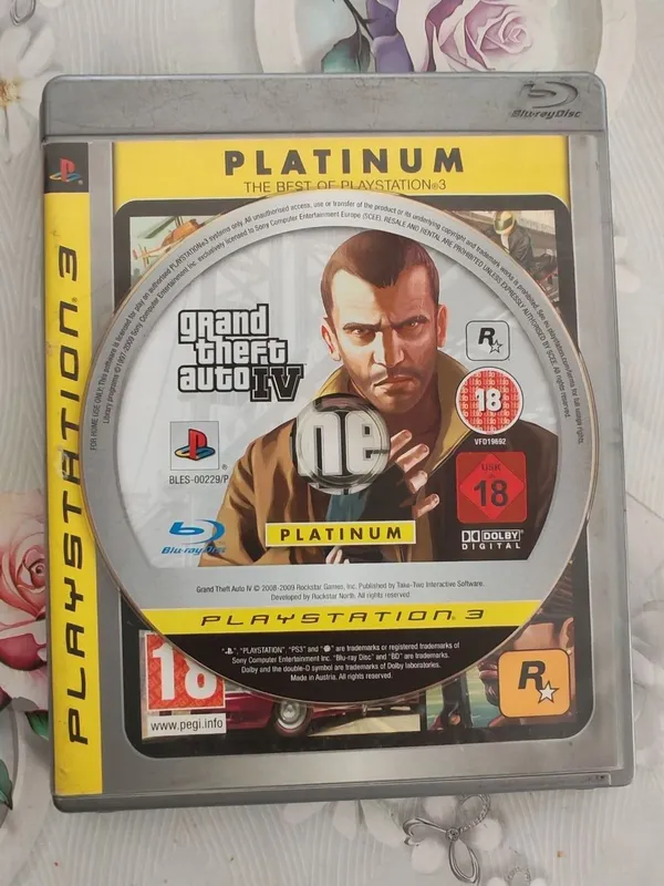 Диск Gta 4 ps 3 на английском — фото 3