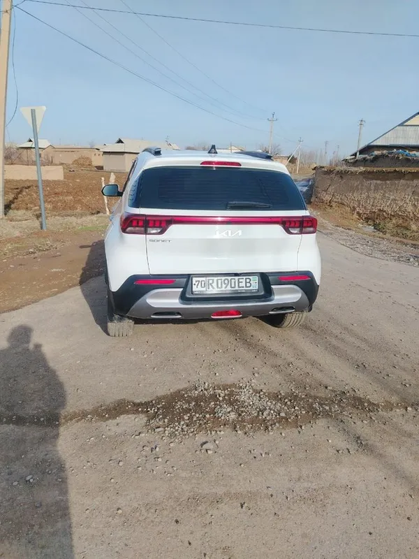 Kia Sonet 2024 Oq Tez sotiladi — фото 3