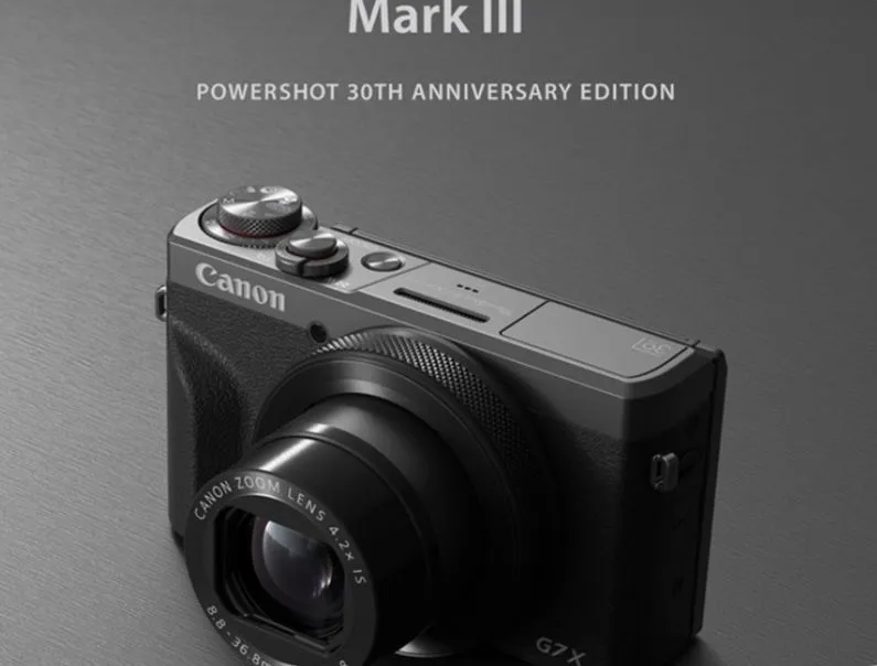 Canon PowerShot G7 X Mark III Graphite Kit — PowerShot 30th Anniversar 5 Canon PowerShot G7 X Mark III Graphite Kit — PowerShot 30th Anniversar 5