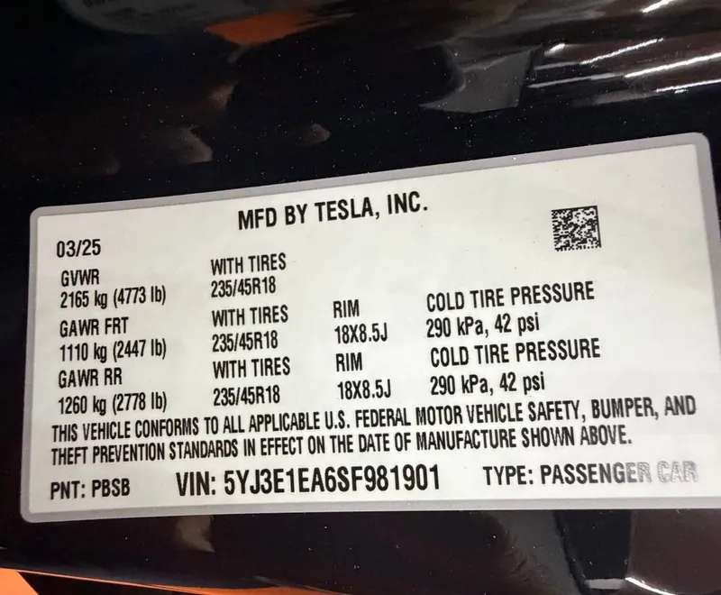 Tesla Model 3 Highland 6 Tesla Model 3 Highland 6