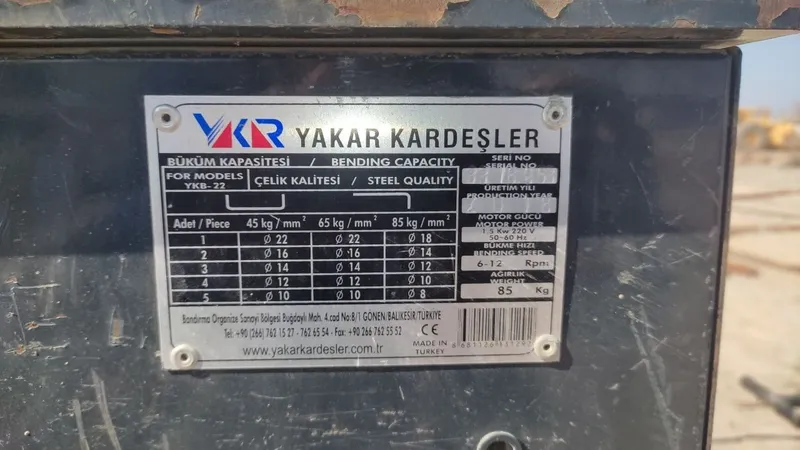 Продаётся арматура гиб YAKAR — фото 2
