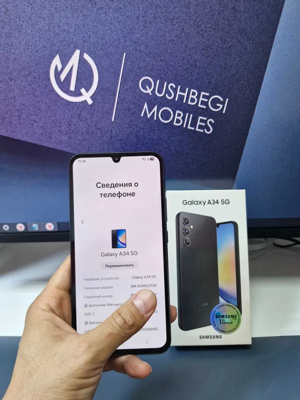 tetik holatta Samsung A35 5G 128GB karobka dok bor 3 tetik holatta Samsung A35 5G 128GB karobka dok bor 3