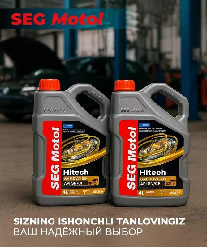 Моторное масло, motor moyi SEG Motol Hitech SAE 5W-30,матор мойи масла — фото 2