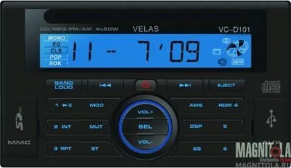 Автомагнитола Velas VC-D101 — фото 4