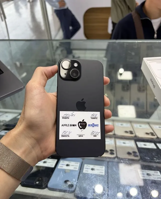 iPhone 15 128 ГБ, 76% 1 iPhone 15 128 ГБ, 76% 1