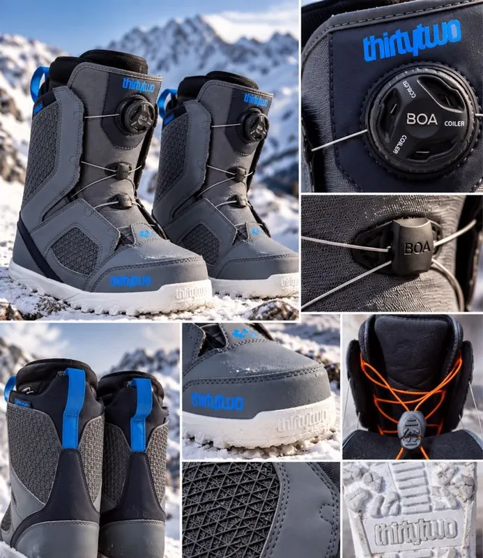 ThirtyTwo STW BOA Slate — сноубордические ботинки 2 ThirtyTwo STW BOA Slate — сноубордические ботинки 2