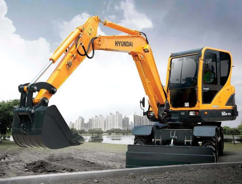 Экскаватор HYUNDAI R60W-9S Original KOREA 2 Экскаватор HYUNDAI R60W-9S Original KOREA 2