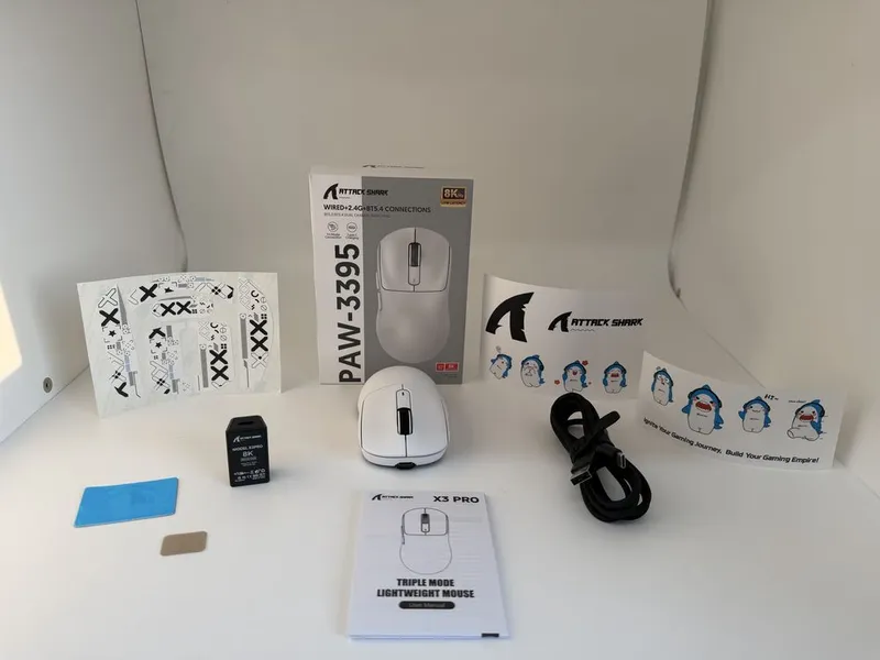 G pro dizayn ATTACK SHARK X3 pro va R11 ultra — фото 4